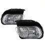 SPYDER 5015471 Fog Lights wo/switch - Clear