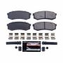 PowerStop Z23-606 PowerStop - Z23 Daily Driver Carbon-Fiber Ceramic Brake Pads with Hardware Kit