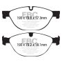 EBC Brakes DP32191C Redstuff Ceramic Low Dust Brake Pads