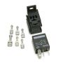 PAINLESS WIRING PWI80136 Micro Relay w/Base & Ter minals