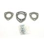 PATRIOT EXHAUST PEPH7258 Collector Flanges - 1pr 3-Bolt- 2in Dia.