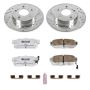 PowerStop K1168-26 Z26 Street Performance Ceramic Brake Pad and Drilled & Slotted Rotor Kit