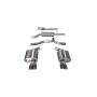 CORSA Performance 14474 Corsa 11-14 Dodge Charger SXT 2.5in Sport Cat-Back Dual Rear Exit w/ Twin 3.0in Polished Tip