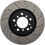 Stoptech 127.34058L Slotted & Drilled Sport Brake Rotor