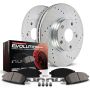 PowerStop K9007 Power Stop 2022 Hyundai Kona Front Z23 Evolution Brake Kit