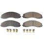 PowerStop 17-2018A PowerStop - Z17 Low-Dust Ceramic Brake Pads with Hardware