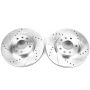 PowerStop JBR1154XPR PowerStop Evolution Performance Drilled, Slotted & Plated Brake Rotor Pair