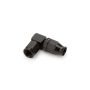FRAGOLA FRG689904-BL #4 90 Degr Real Street Forged Hose End - Black