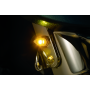 Kuryakyn 2521 Kellerman Atto Clear Lens Amber Chrome