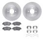 Dynamic Friction 6512-59196 Rotor Kit