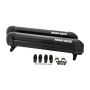 Rhino-Rack Universal Ski/Snowboard Carrier - Fits 4 Pairs of Skis or 2 Snowboards - Black