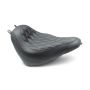 Mustang Motorcycle 83008 Mustang 18-21 Harley Heritage Classic, Deluxe Wide Tripper Solo Seat Diamond Stitch - Black