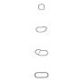Ajusa 77005800 Gasket Set, Oil Cooler