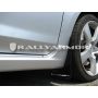 Rally Armor MF9-UR-BLK/WH Black Mud Flap/White Logo