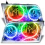 Oracle Lighting 7724-330 SMD Pre-Assembled Headlights, Chrome Bezel, Halogen, ColorSHIFT