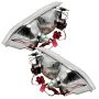Oracle Lighting 7724-504 SMD Pre-Assembled Headlights, Chrome Bezel, Halogen, ColorSHIFT(tm) - Simple