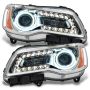 Oracle Lighting 7728-001 SMD Pre-Assembled Headlights, Non-HID, Chrome Bezel, White