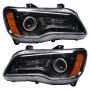 Oracle Lighting 7729-334 SMD Pre-Assembled Headlights, Non-HID, Black Bezel, ColorSHIFT - No Controller