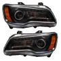 Oracle Lighting 7731-504 SMD Pre-Assembled Headlights, Non-HID, Black Bezel, ColorSHIFT(tm) - Simple DRL