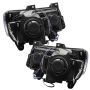 Oracle Lighting 7731-504 SMD Pre-Assembled Headlights, Non-HID, Black Bezel, ColorSHIFT(tm) - Simple DRL