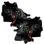 Oracle Lighting 7732-003 SMD Pre-Assembled Headlights, Halogen, 2nd Design, Red