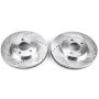 PowerStop AR8173XPR PowerStop Evolution Performance Drilled, Slotted & Plated Brake Rotor Pair