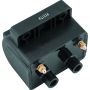 TwinPower 210527 Twin Power 85-99 Big Twin 85-03 XL Exc EFI Twin Power Ignition Coil Black Replaces H-D 31614-83A