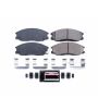 PowerStop Z23-864 PowerStop - Z23 Daily Driver Carbon-Fiber Ceramic Brake Pads with Hardware Kit