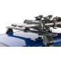 Rhino-Rack Universal Ski/Snowboard Carrier - Fits 3 Pairs of Skis or 2 Snowboards - Black