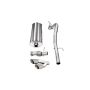 CORSA Performance 14878 Corsa 2011-2014 Cadillac Escalade 6.2L V8 Polished Sport Cat-Back Exhaust