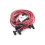 EDELBROCK EDE22713 Max Fire Plug Wire Set SBC w/HEI 90 Degree Red