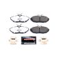 PowerStop Z26-599 PowerStop - Z26 Performance Carbon-Fiber Ceramic Brake Pads with Hardware Kit