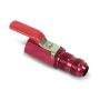 EARLS EAR230505ERL Shut Off Valve 1/2 Npt -10an Bulkhead (Red Alm)