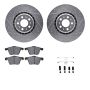 Dynamic Friction 7612-27045 Rotor Kit