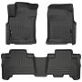 HUSKY LINERS HSK98571 10-13 Lexus GX460 Front/ 2nd Floor Liners Black