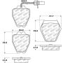 Stoptech 305.08390 Street Select Brake Pads - Rear
