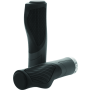 BikeMaster 102197 Lock-On Ergo Grips - Black/Grey
