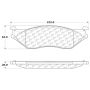 Stoptech 309.10660 Sport Brake Pads w/Shims - Rear