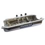 Moroso 21564 Dart/Rocket Spread Rail Dirt Late Model (w/Three Pick Ups) Dry Sump 6.5in Aluminum Oil Pan
