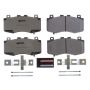 PowerStop Z26-6006 PowerStop - Z26 Performance Carbon-Fiber Ceramic Brake Pads with Hardware Kit