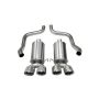 CORSA Performance 14469 Corsa 2005-2007 Chevrolet Corvette C6 6.0L V8 Polished Xtreme Axle-Back Exhaust