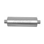 Gibson Performance Exhaust 788040S SFT Superflow Center/Center Round Muffler; Stainless