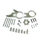Moroso 63870 GM LS (w/Front Drive) Alternator & Vacuum Pump Mount -  Water Pump - 93mm Alternator