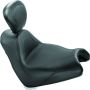 Mustang Motorcycle 79464 Mustang 05-08 Honda VTX1800F Sport Touring Solo Seat w/Driver Backrest - Black