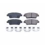 PowerStop 17-1551 PowerStop - Z17 Low-Dust Ceramic Brake Pads with Hardware