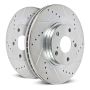PowerStop JBR1925XPR PowerStop Evolution Performance Drilled, Slotted & Plated Brake Rotor Pair