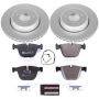 PowerStop ESK2940 Genuine Geomet Coated Rotors, ECE-R90 Brake Pads + Hardware Kit