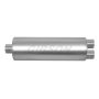 Gibson Performance Exhaust 789800S SFT Superflow Center/Dual Round Muffler; Stainless