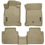 Husky Liners 2013 Honda Accord WeatherBeater Tan Front & 2nd Seat Floor Liners (4-Door Sedan Only)