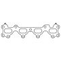 Cometic Mazda B6 16V 89-93 Exhaust .030 inch MLS Head Gasket 1.765 inch X 1.020 inch Port